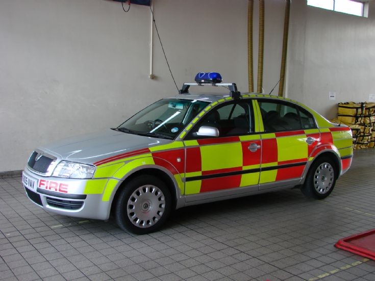 Bedfordshire & Luton F&RS Skoda Superb HQ Pool Car