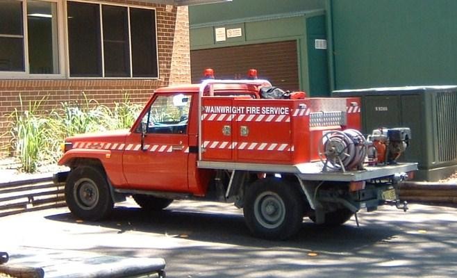 Wainwright Fire Service Cat 9 Light Tanker