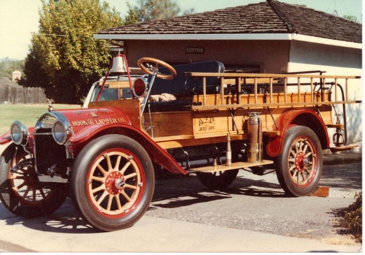 Fire Engines Photos 1914 Buick Hose wagon