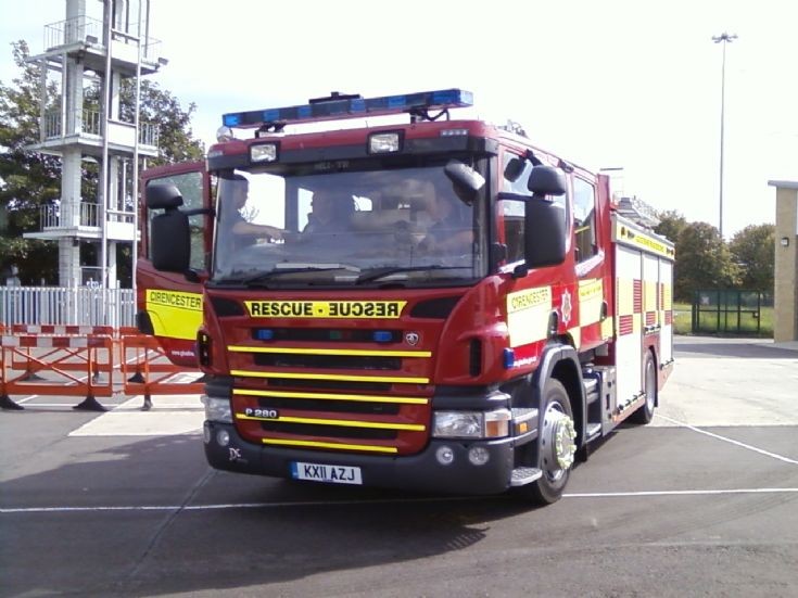 Rescue Pump Cirencester Scania KX11 AZJ