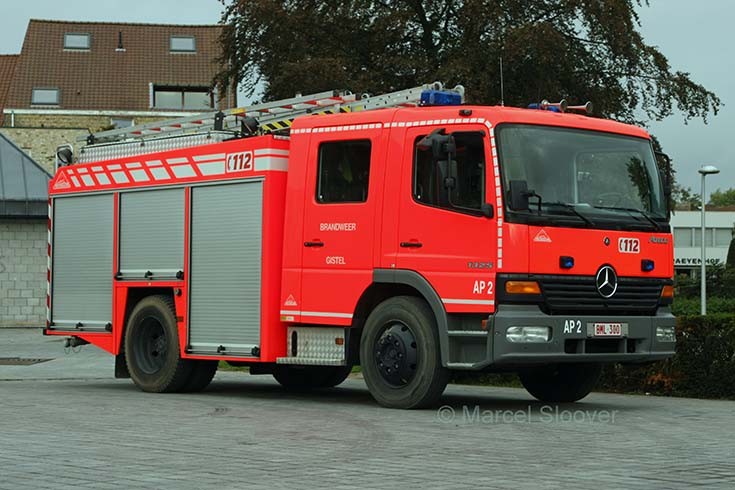 Brandweer Gistel AP2 Mercedes Atego 