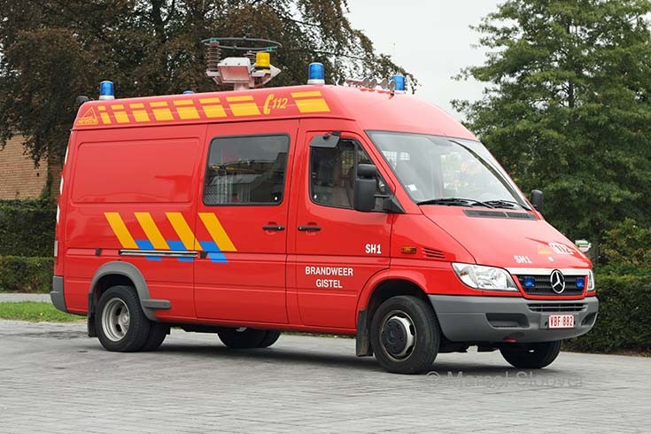 Brandweer Gistel Mercedes Sprinter SH1