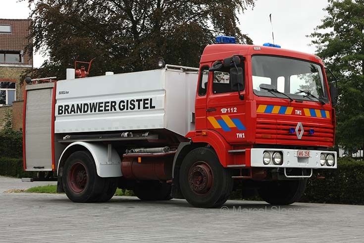Brandweer Gistel Renault TW1 water carrier