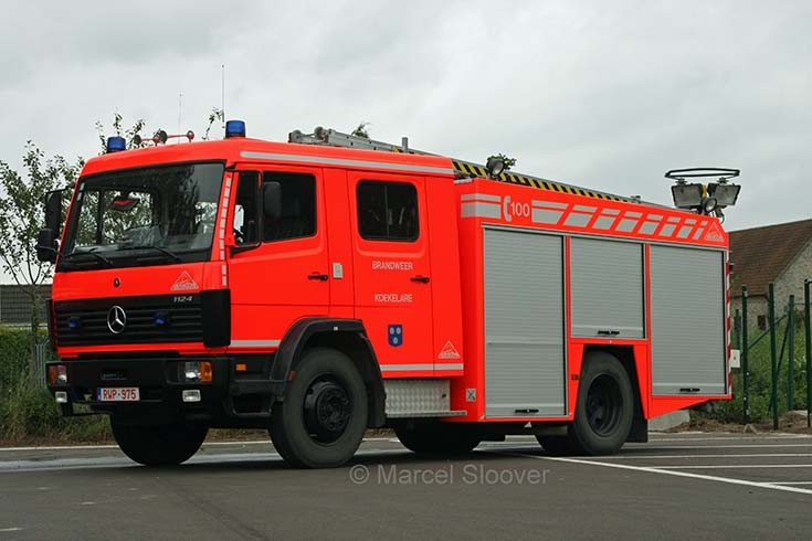 Brandweer Koekelare Mercedes Ecoliner pump