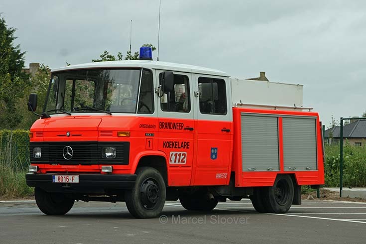 Brandweer Koekelare Mercedes 613D pump 