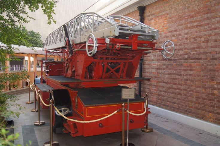 Vintage Hong Kong Dennis ladder 1940 back