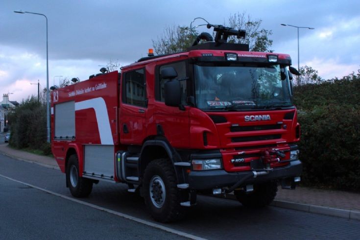 Scania 400 Galway airport Holyhead 