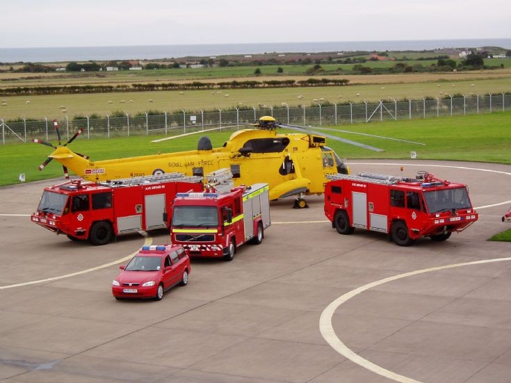 RAF Boulmer line up