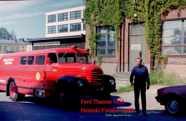 Ford Thames 1955 in Helsinki, Finland