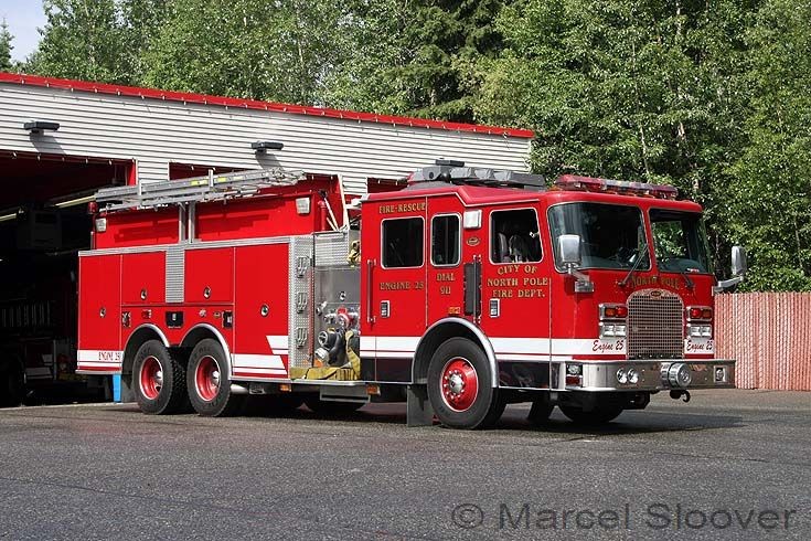 Engine 25 North Pole Alaska Fire dept