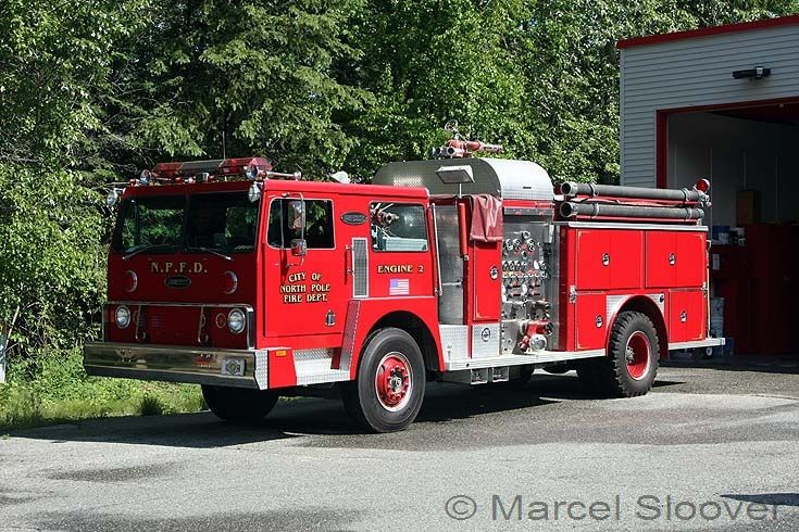 North Pole Fire dept Engine 2