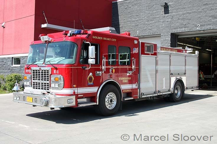 Engine 1 Fire dept Fairbanks Alaska