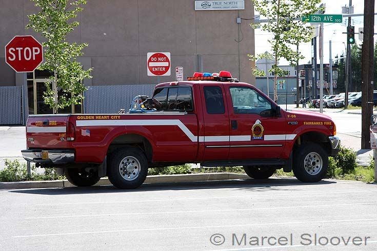 Fairbanks Fire dept AK Ford F250