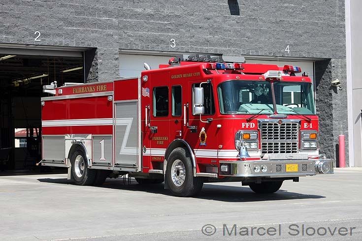 Fairbanks Fire dept AK Spartan Gladiator Engine