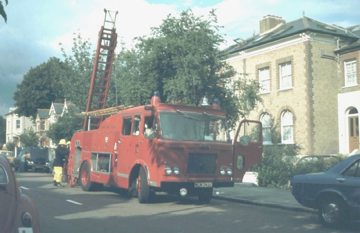 London Fire Brigade. Dennis PE