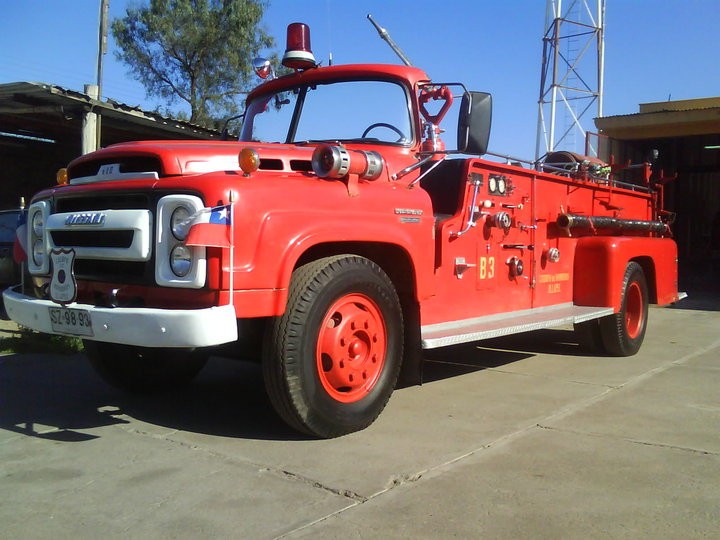 Nissan 680 fire engine Chile