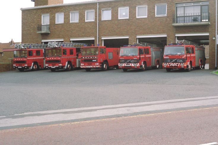 Line up at Gateshead on 1.9.96