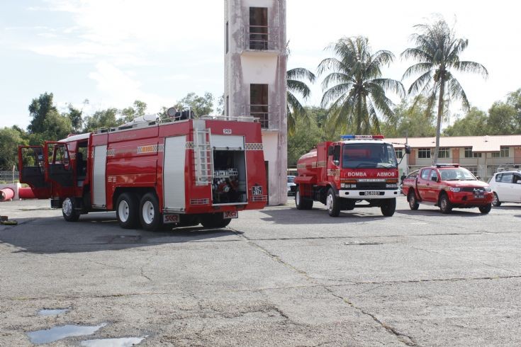 Muara Fire Station main turnout