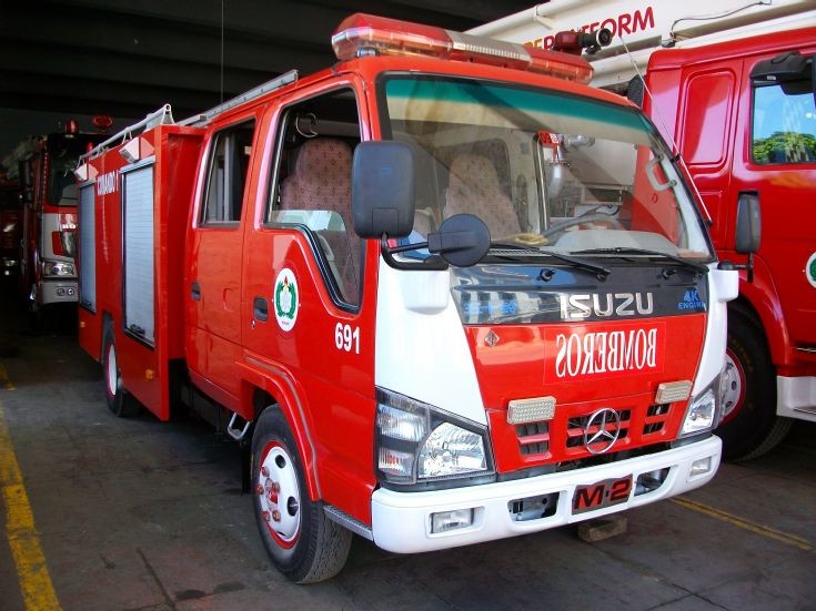 Fire Engines Photos Havana Cuba Isuzu