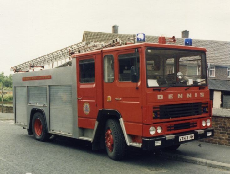 Tyne & Wear Dennis SS Water ladder