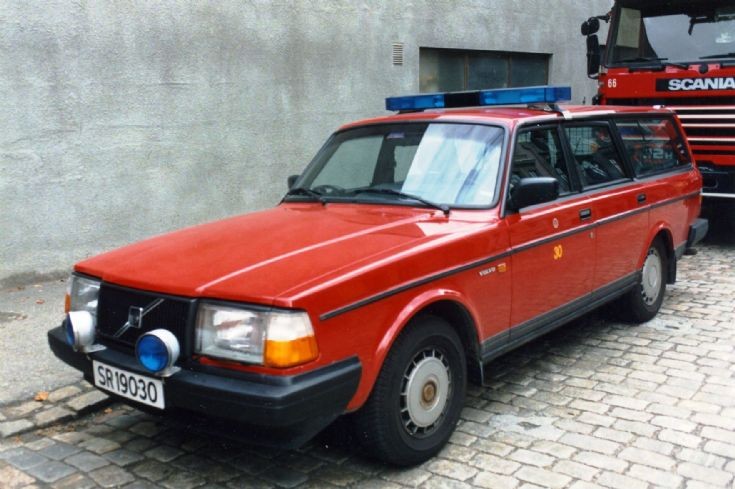 Bergen Brannvesen Volvo 240