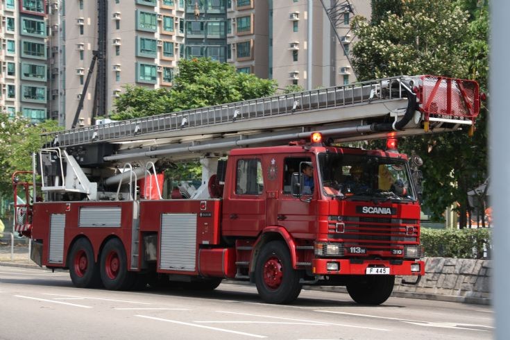 Scania Simon Snorkel in Hong Kong