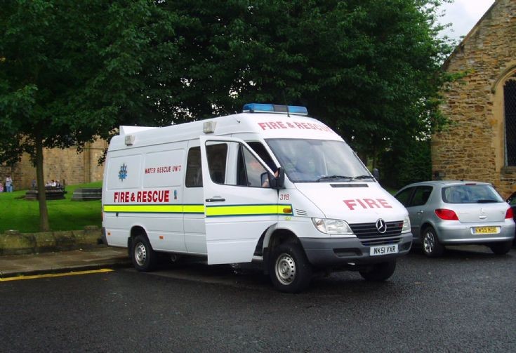 Durham & Darlington Mercedes Sprinter Water Rescue