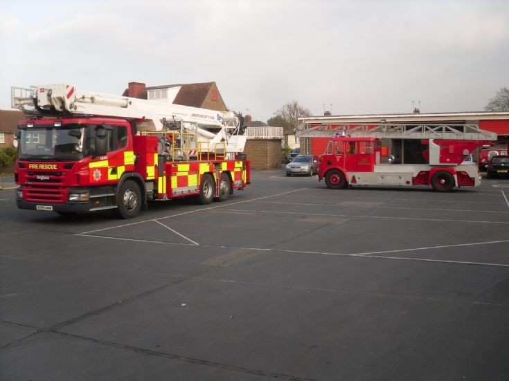 Scania and Merryweather Essex Fire museum