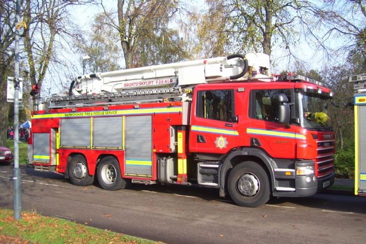 Fire Engines Photos Warwickshire Scania Angloco Bronto ALP fire-engines-photos-warwickshire-scania-angloco-bronto-alp