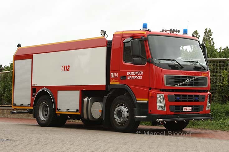 Brandweer Nieuwpoort Volvo water carrier