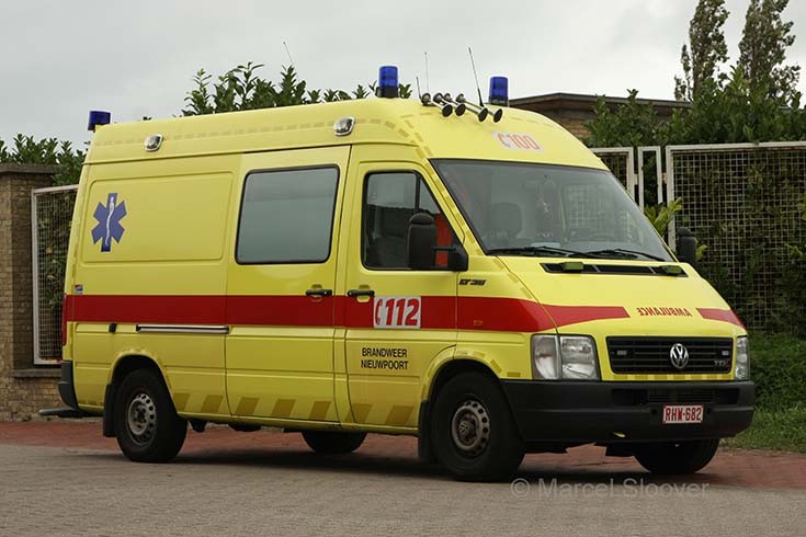 Brandweer Nieuwpoort VW LT Ambulance