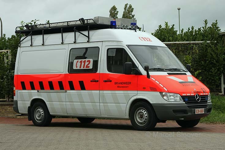 Brandweer Nieuwpoort Mercedes Sprinter 