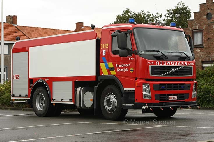 Brandweer Oostduinkerke Volvo FM water carrier