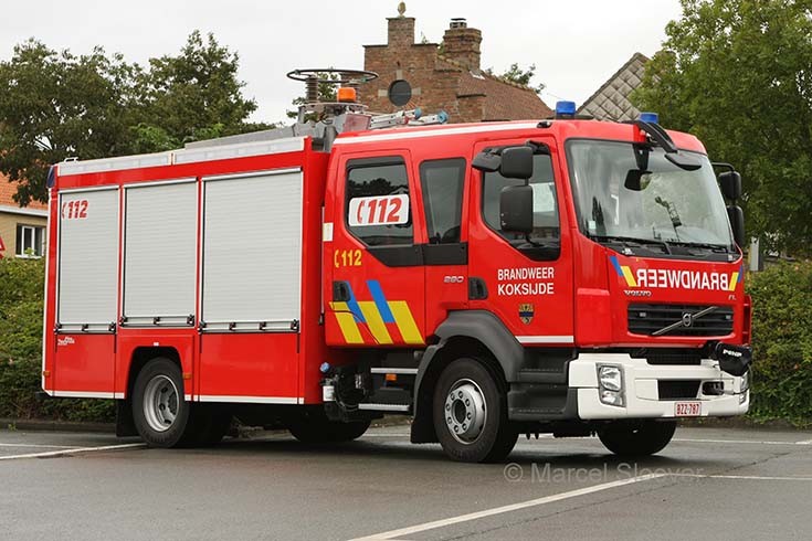 Brandweer Oostduinkerke Volvo Rescue truck