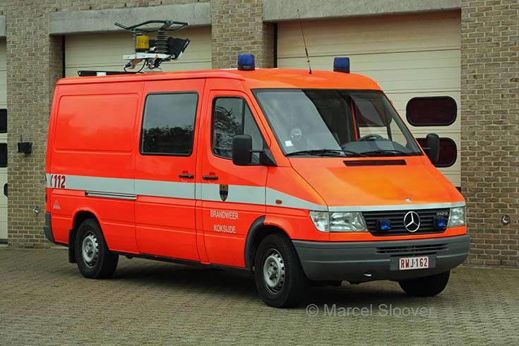 Brandweer Koksijde Mercedes Sprinter Rescue 