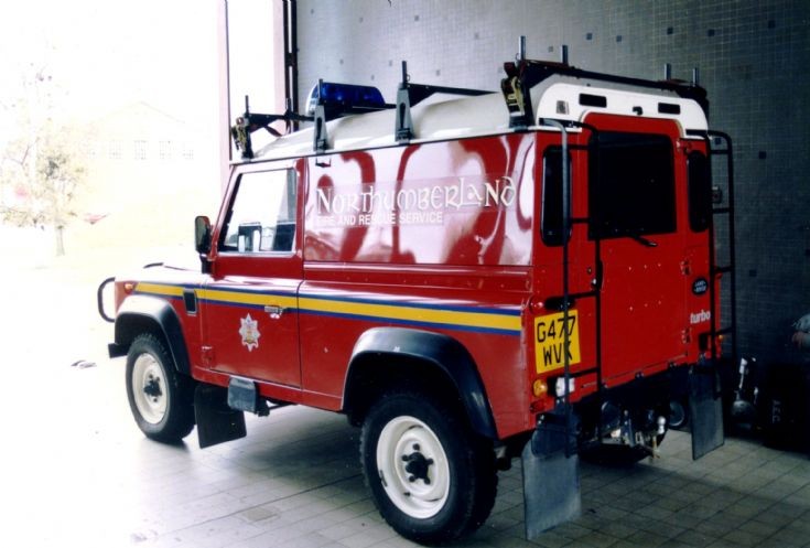 Northumberland Landrover back 