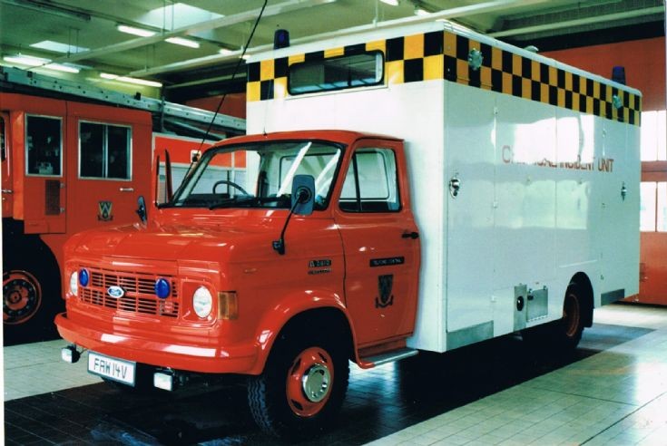 Chemical Incident Unit. 1988. Ford Custom.