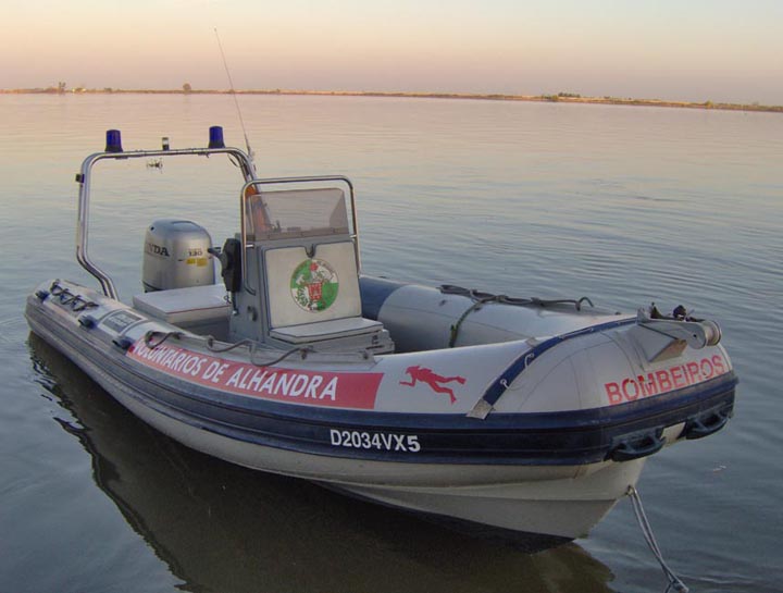 Bombeiros de Alhandra Portugal Rescue Boat