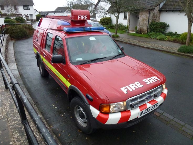 Dawlish Brigade Ford WJ02 ZXS