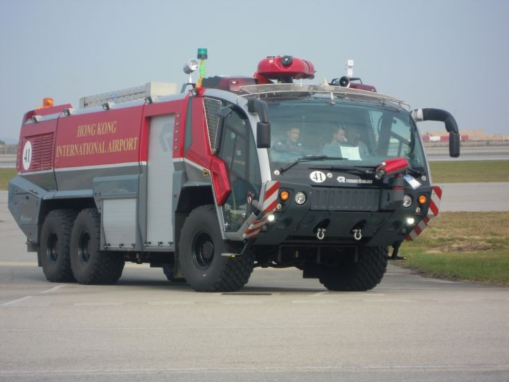 Rosenbauer Panther CA5 at Hong Kong CLK airport