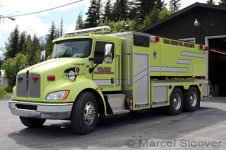 Bear Creek Fire dept Tanker 127
