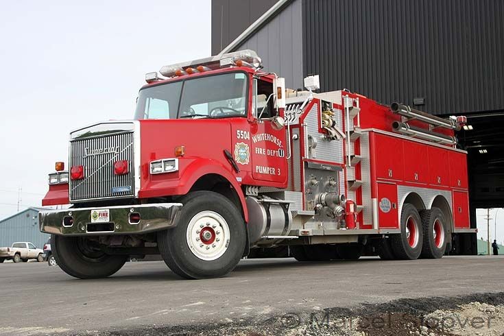 Pumper 3 Whitehorse Fire dept Yukon side