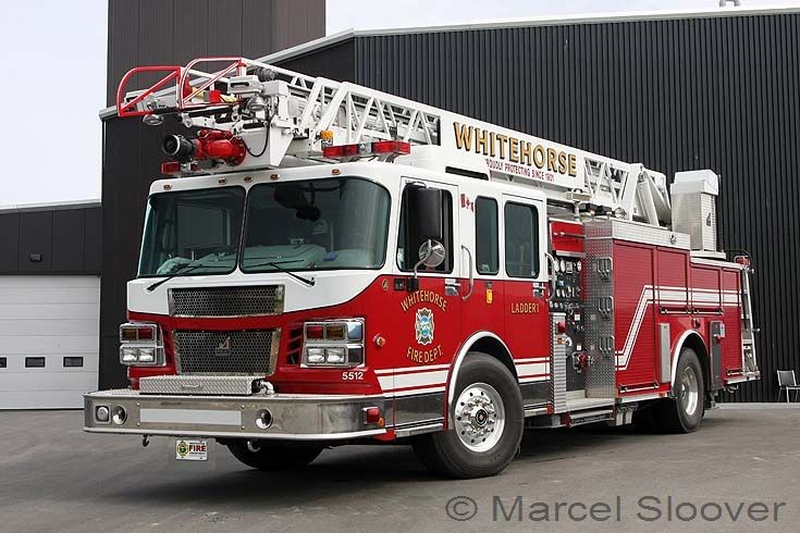 Ladder 1 Whitehorse Fire dept Yukon Canada
