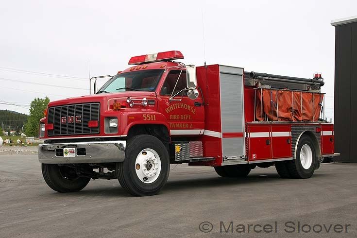 Whitehorse Fire dept Tanker 2 GMC