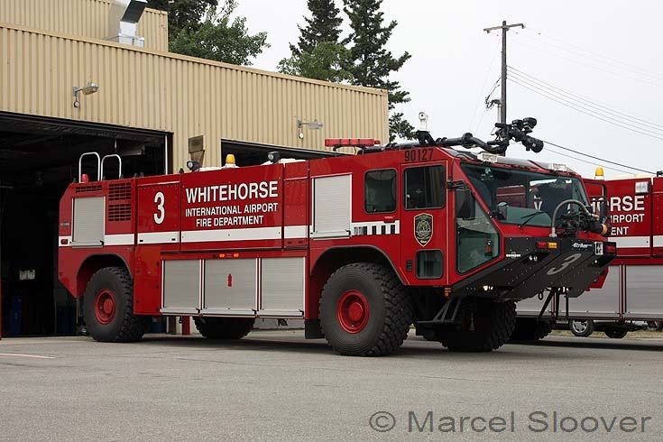 Oshkosh Crashtender Whitehorse Airport Yukon