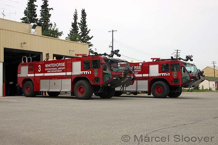 Crashtenders at Whitehorse International Airport