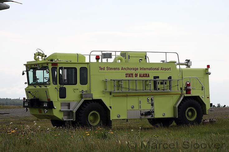 Oshkosh Engine 1 Anchorage Airport Alaska