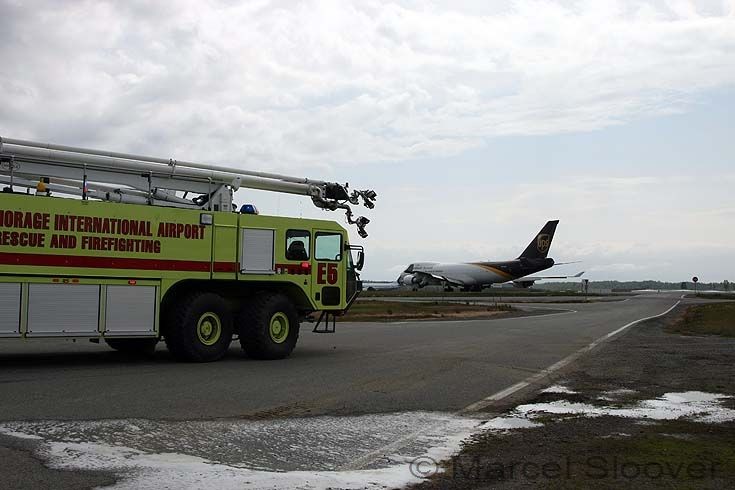 Oshkosh Striker 4500 engine 6 Ted Stevens Airport