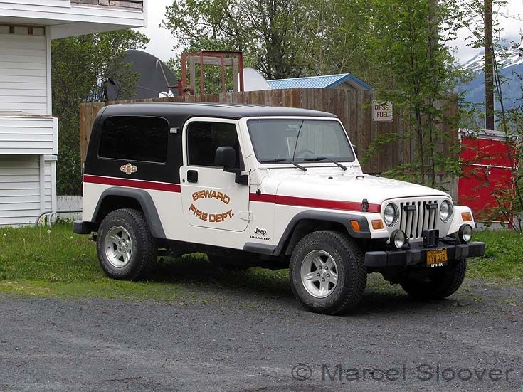 Jeep Seward Fire department Alaska