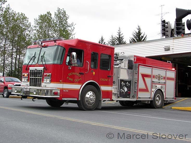 Seward Alaska Fire dept Spartan pump